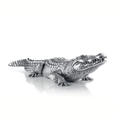 Крокодил из серебра