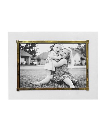 Серебряная фоторамка